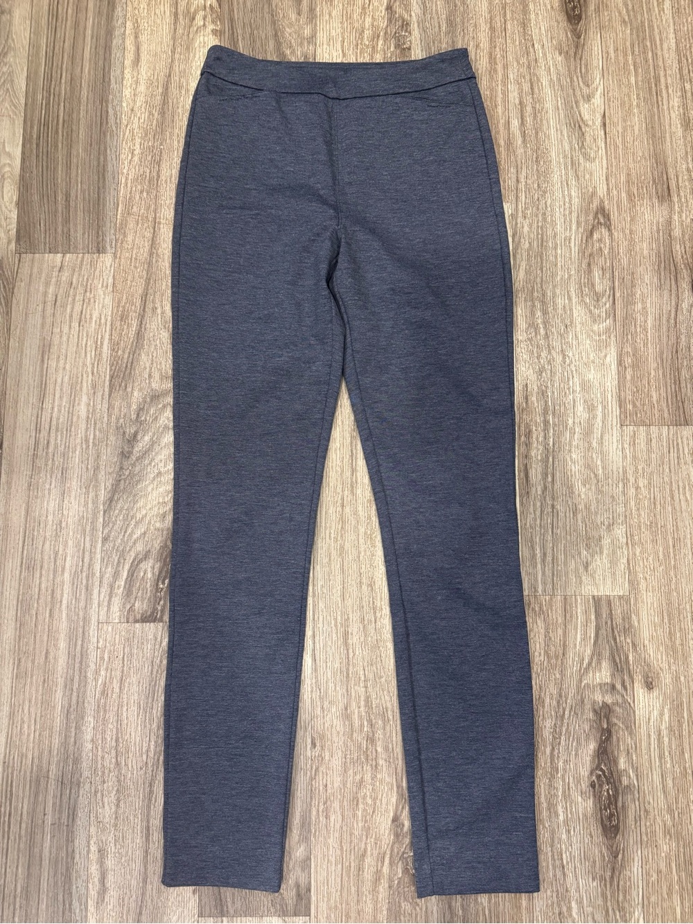 Ministry of Supply Women's Knit Fusion Skinny Dress Pants - Heather Navy